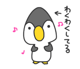 Daily life of the penguin. sticker #9091651