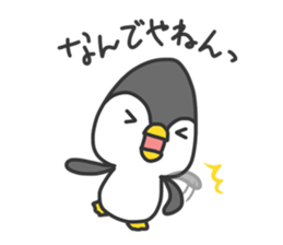 Daily life of the penguin. sticker #9091652
