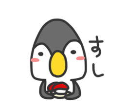 Daily life of the penguin. sticker #9091654