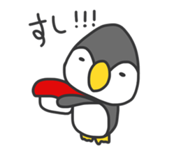 Daily life of the penguin. sticker #9091655