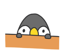 Daily life of the penguin. sticker #9091657