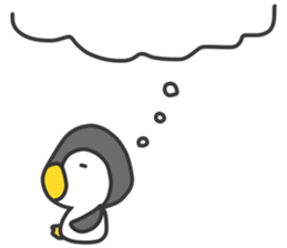 Daily life of the penguin. sticker #9091660