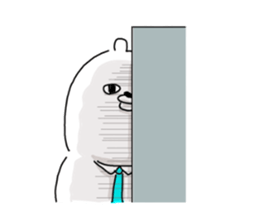 He is like an office worker. 2 sticker #9091671