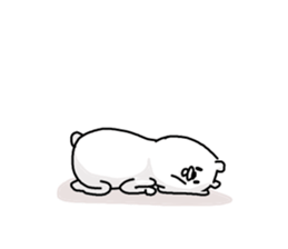 He is like an office worker. 2 sticker #9091674