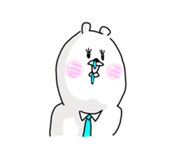 He is like an office worker. 2 sticker #9091675