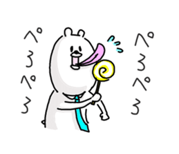 He is like an office worker. 2 sticker #9091694