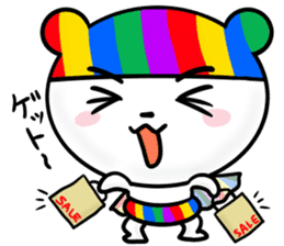 Iridescent squadron bear ranger.new year sticker #9091763