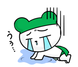 Iridescent squadron bear ranger.new year sticker #9091764