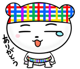 Iridescent squadron bear ranger.new year sticker #9091771