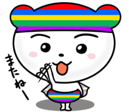 Iridescent squadron bear ranger.new year sticker #9091783