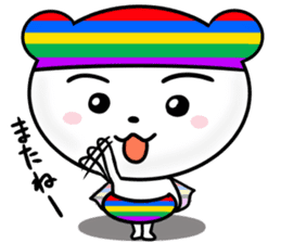 Iridescent squadron bear ranger.new year sticker #9091783