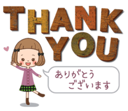 The vintage sticker of the girl. sticker #9091784