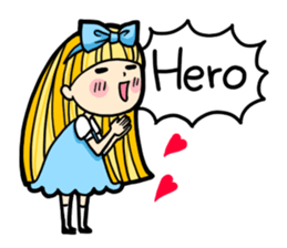 Hello Alice sticker #9091979