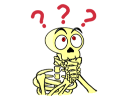 Skully The Funky Skull sticker #9092051