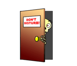 Skully The Funky Skull sticker #9092061