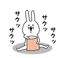 Surreal rabbit 2 sticker #9092866