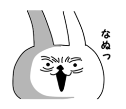 Surreal rabbit 2 sticker #9092880