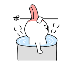 Surreal rabbit 2 sticker #9092899