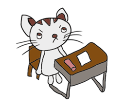 Creak cat sticker #9093184