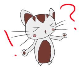 Creak cat sticker #9093186