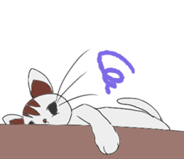 Creak cat sticker #9093212