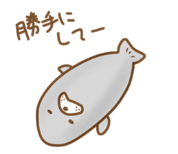 Disgusting animal sticker #9093410