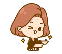 Family chatting (EN version) sticker #9093360