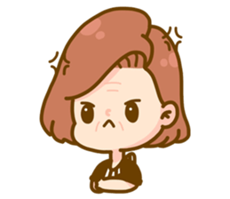 Family chatting (EN version) sticker #9093363