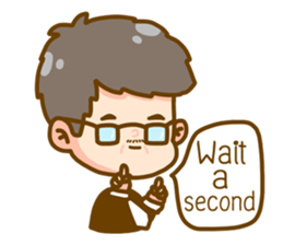 Family chatting (EN version) sticker #9093367