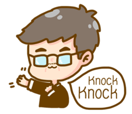 Family chatting (EN version) sticker #9093375