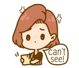 Family chatting (EN version) sticker #9093379