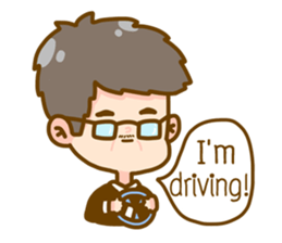 Family chatting (EN version) sticker #9093380