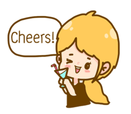 Family chatting (EN version) sticker #9093381