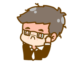 Family chatting (EN version) sticker #9093383