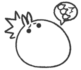 snowball rabbit, Tomung! sticker #9093839