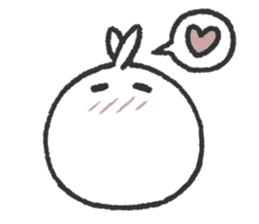snowball rabbit, Tomung! sticker #9093846