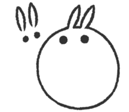 snowball rabbit, Tomung! sticker #9093847