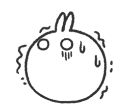 snowball rabbit, Tomung! sticker #9093857