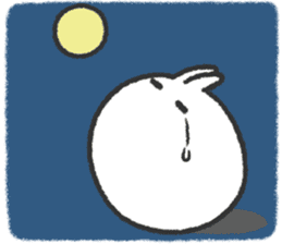 snowball rabbit, Tomung! sticker #9093858