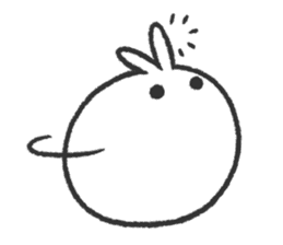 snowball rabbit, Tomung! sticker #9093859