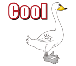 Happy Swan sticker #9093894