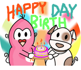 Mokky and Nunchi sticker #9094468