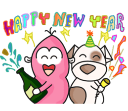 Mokky and Nunchi sticker #9094477