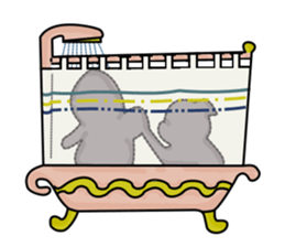 Mokky and Nunchi sticker #9094482