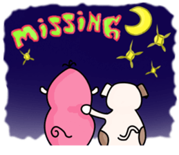 Mokky and Nunchi sticker #9094487