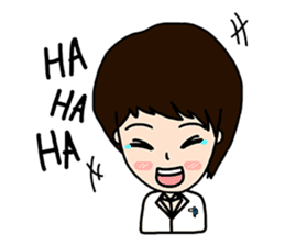 Little Dr. sticker #9095025