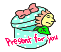 Japanese merrychristmas & happynewyear sticker #9095105