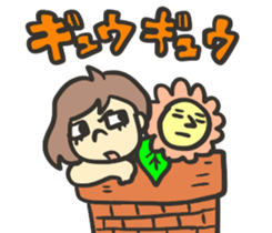 Japanese merrychristmas & happynewyear sticker #9095127