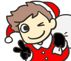 Japanese merrychristmas & happynewyear sticker #9095130