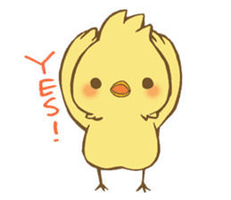 Daily cute chick 1 sticker #9095145